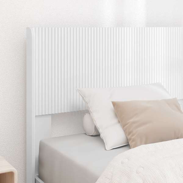 Panipaigaga voodiraam peatsiga, valge, 90 × 190 cm — mudel 3414515