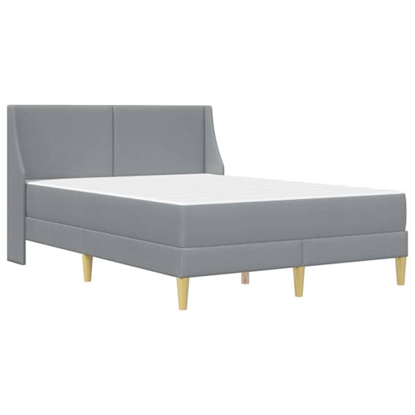 Voodiraam koos madratsiga, helehall, 120 × 200 cm — mudel 3414729