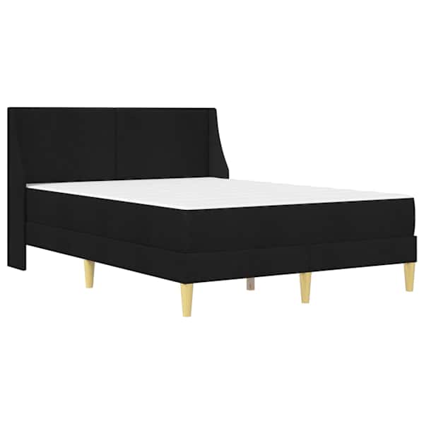 Voodiraam koos madratsiga, must, 160 × 200 cm — mudel 3414746