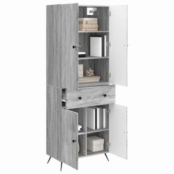 Kapi Komplekt 2 tk Hall Sonoma 66 × 34.5 × 90 cm Tehispuit