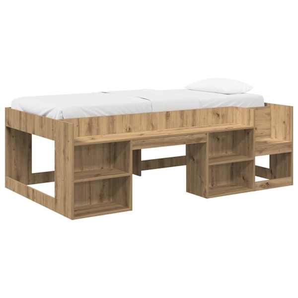 Panipaigaga lastevoodiraam, artisan tamm, 80 × 200 cm — mudel 3422602