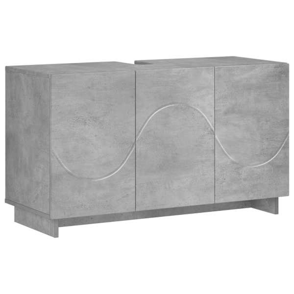 Vannitoakapp Betoonhall 101 × 41 × 58 cm Tehispuit