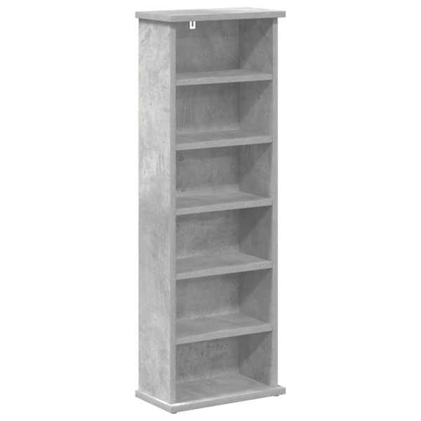 CD kapp Betoonhall 60 × 17 × 92 cm Tehispuit