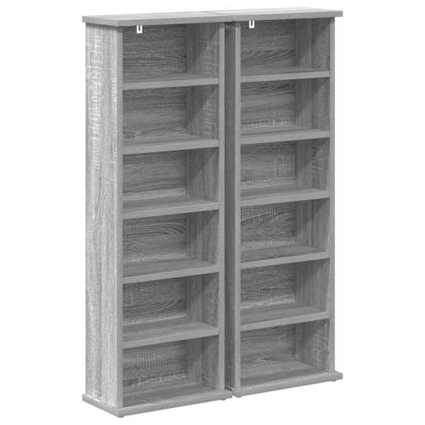 CD kapp 2 tk Hall Sonoma 60 × 17 × 92 cm Tehispuit