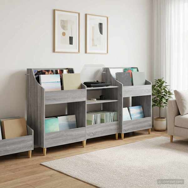 Meedia riiulite komplekt 3 tk Hall Sonoma 212 × 46 × 112 cm