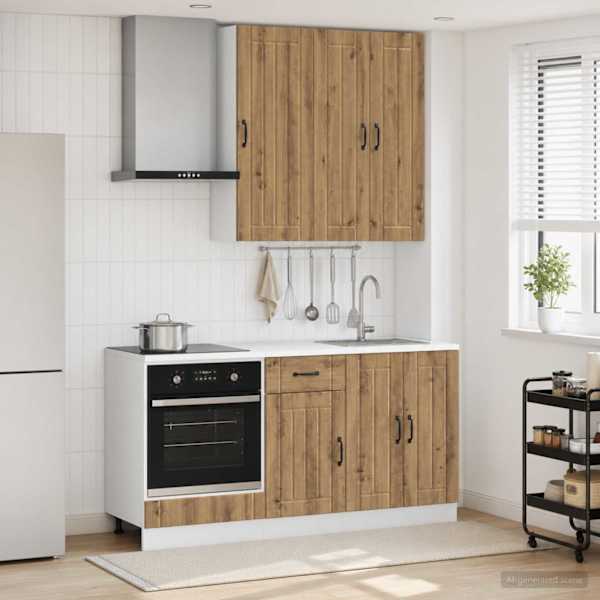 Köögikappide komplekt LUCCA 5 tk Artisan tamm Tehispuit