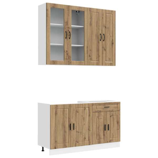 Köögikappide komplekt PORTO 4 tk Artisan tamm Tehispuit