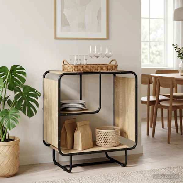 Kummut Sonoma tamm 60 × 37,5 × 64,5 cm Tehispuit