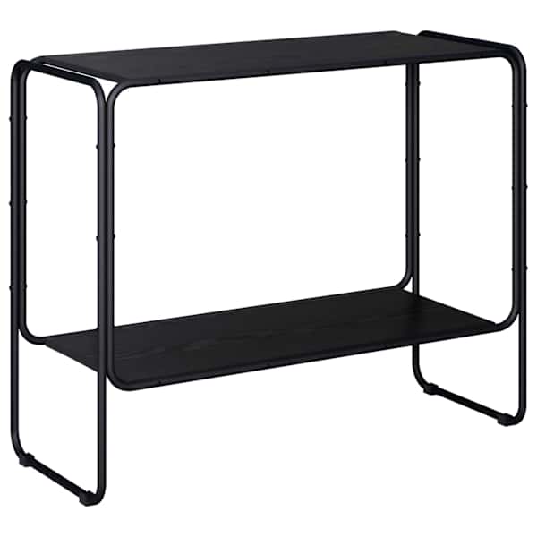 Puhvetkapp Must tamm 93.5 × 38 × 75 cm Tehispuit