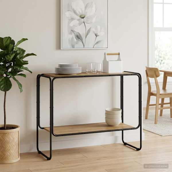 Puhvetkapp Artisan tamm 93.5 × 38 × 75 cm Tehispuit