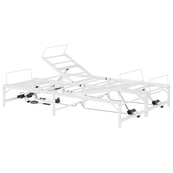 Elektriline voodipõhi, valge, 120 × 190 cm — mudel 3438628