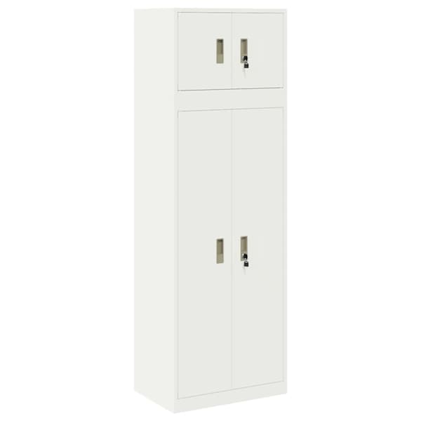Hoiukapp 2 tk 60 × 40 × 180 cm Teras Lukustatav