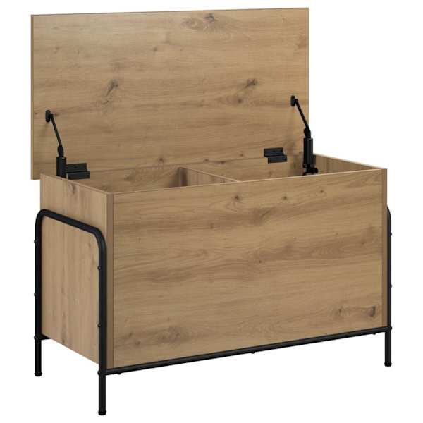 Salvestuskarp Artisan tamm 80 × 40 × 49,5 cm Tehispuit