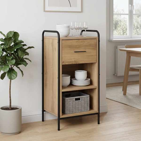 Kõide Artisan tamm 97 × 33 × 81 cm Tehispuit