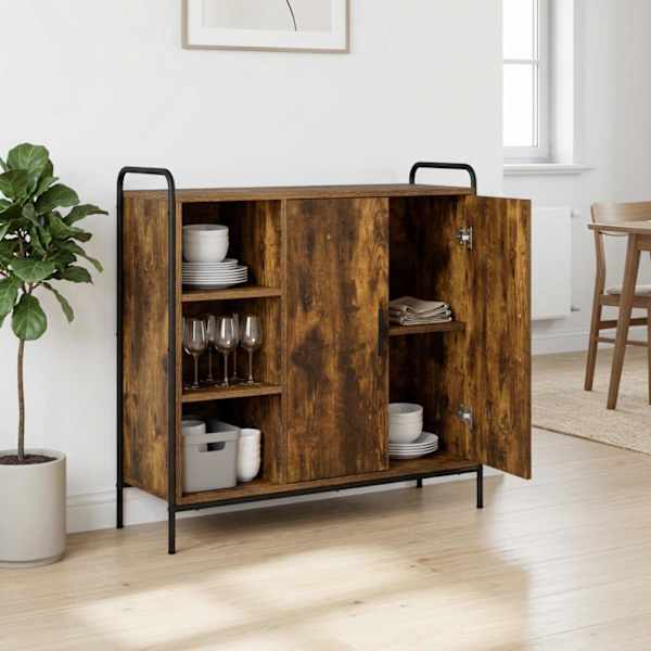 Kõide Suitsutatud tamm 97 × 33 × 81 cm Tehispuit