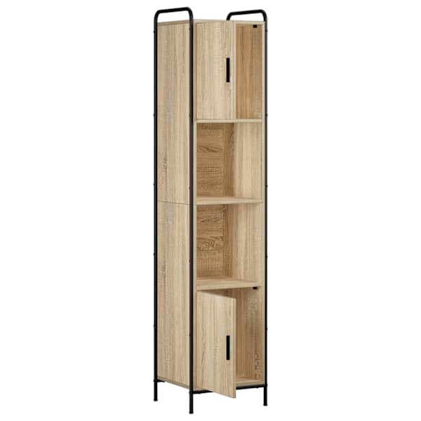 Vannitoa kapp Sonoma tamm 46 × 36 × 181 cm Tehispuit