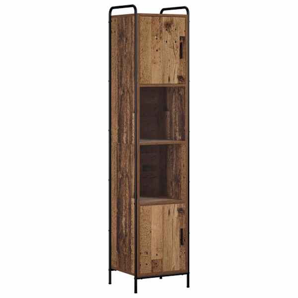 Vannitoa kapp Vana puit 46 × 36 × 181 cm Tehispuit