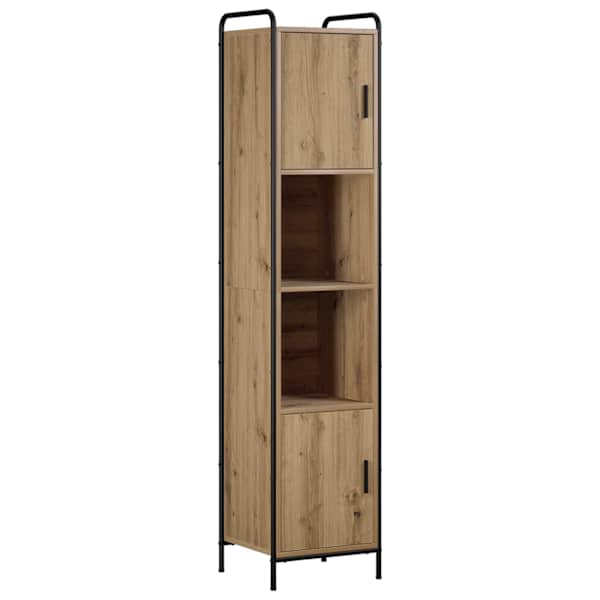 Vannitoa kapp Artisan tamm 46 × 36 × 181 cm Tehispuit