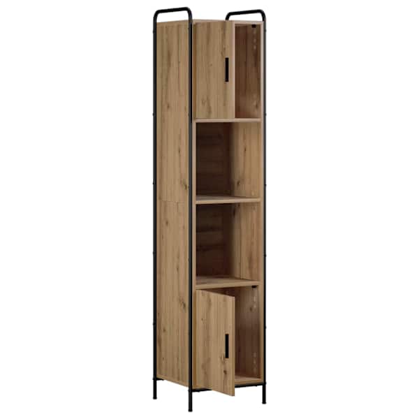 Vannitoa kapp Artisan tamm 46 × 36 × 181 cm Tehispuit