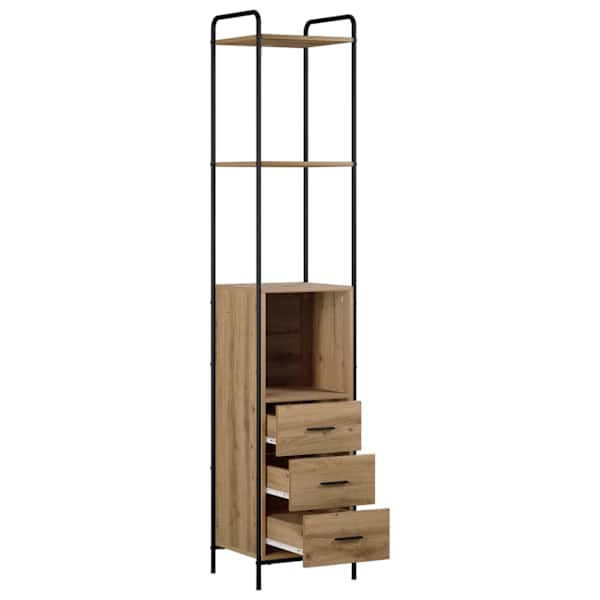 Vannitoa kapp Artisan tamm 40 × 36 × 200,5 cm Tehispuit