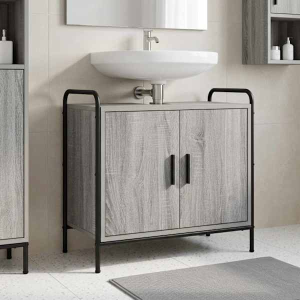 Vannitoa kapp Hall Sonoma 65,5 × 34 × 61 cm Tehispuit