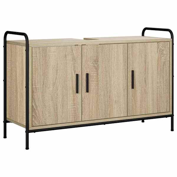 Vannitoa kapp Sonoma tamm 95 × 34 × 61 cm Tehispuit