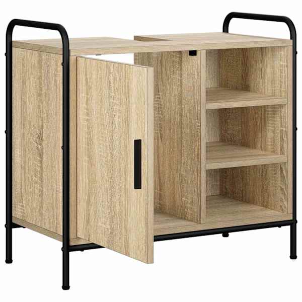 Vannitoa kapp Sonoma tamm 65,5 × 34 × 61 cm Tehispuit