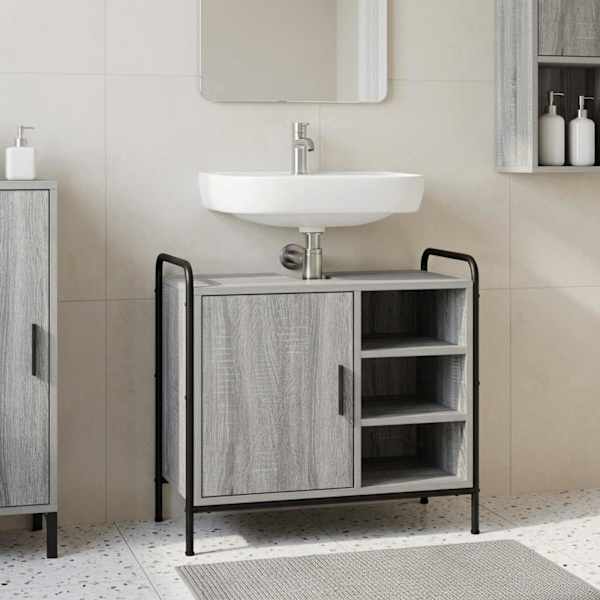 Vannitoa kapp Hall Sonoma 65,5 × 34 × 61 cm Tehispuit