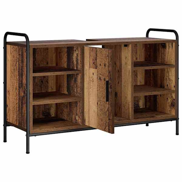 Vannitoa kapp Vana puit 95 × 34 × 61 cm Tehispuit