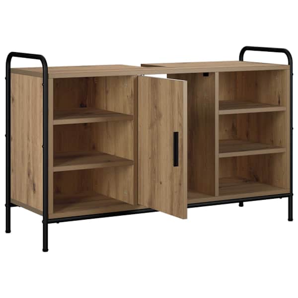 Vannitoa kapp Artisan tamm 95 × 34 × 61 cm Tehispuit
