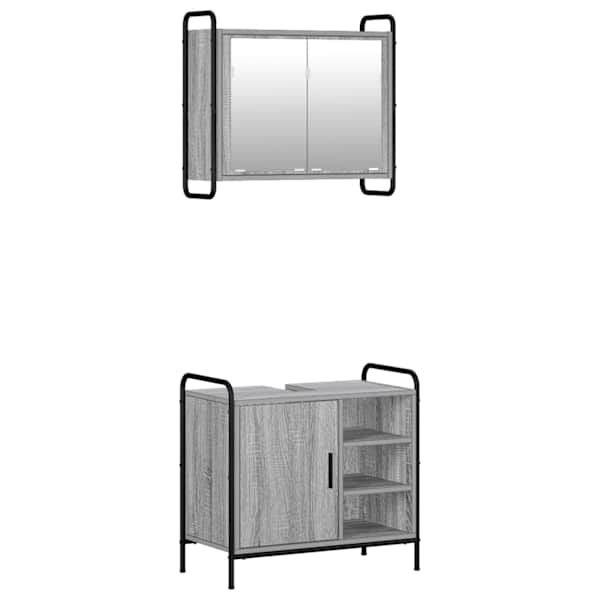 Vannitoa kapikomplekt 2 tk Hall Sonoma 65,5 × 34 × 61 cm