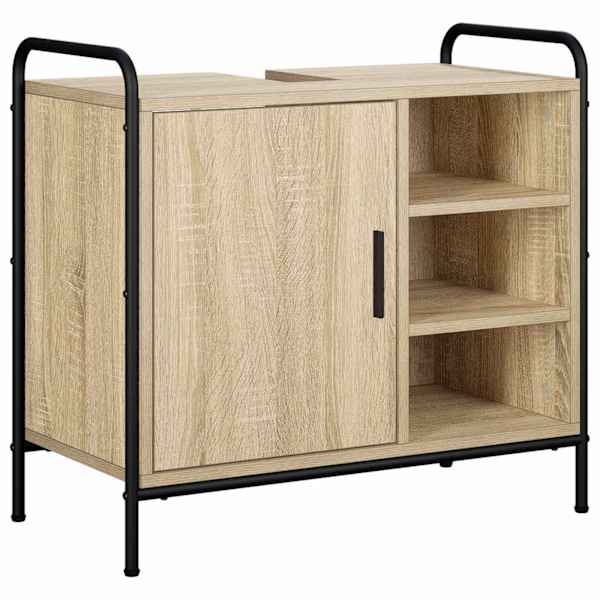 Vannitoa kapikomplekt 3 tk Sonoma tamm 40 × 36 × 99,5 cm