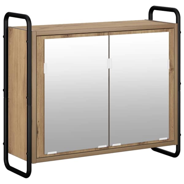 Vannitoa kapikomplekt 3 tk Artisan tamm 40 × 36 × 109,5 cm