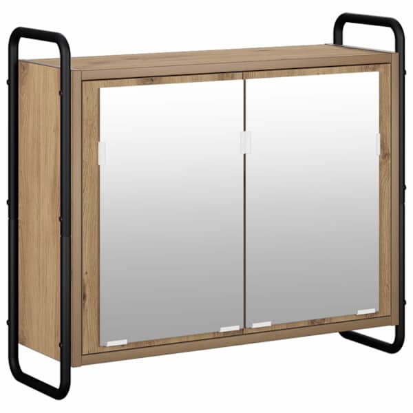 Vannitoa kapikomplekt 4 tk Artisan tamm 40 × 36 × 181 cm