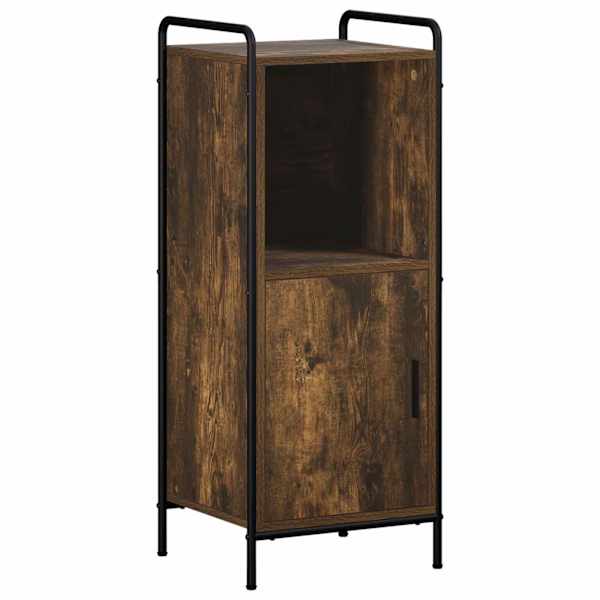 Vannitoa kapikomplekt 4 tk Suitsutatud tamm 40 × 36 × 200,5 cm