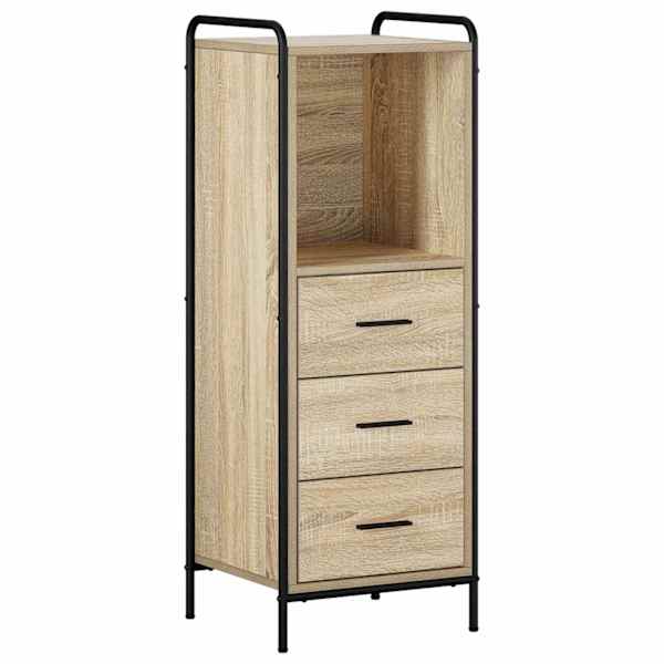 Vannitoa kapikomplekt 4 tk Sonoma tamm 40 × 36 × 200,5 cm