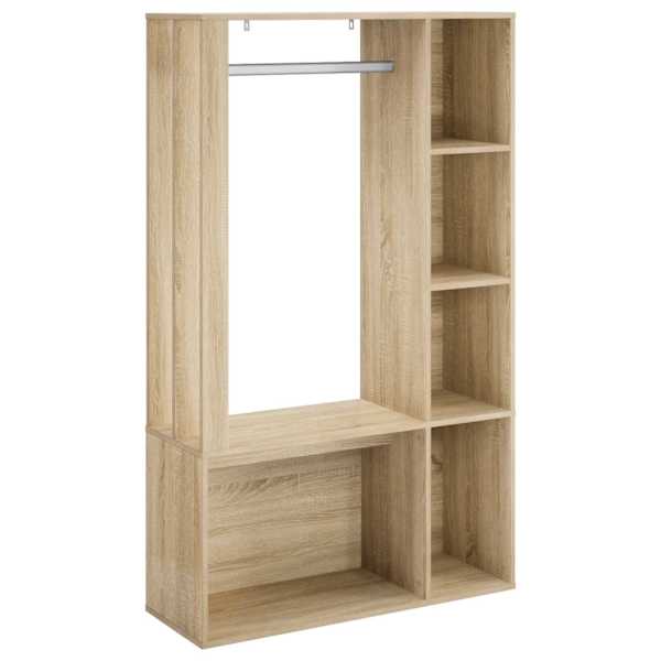 Esiku riidekapp Sonoma tamm 91 × 32 × 150,5 cm