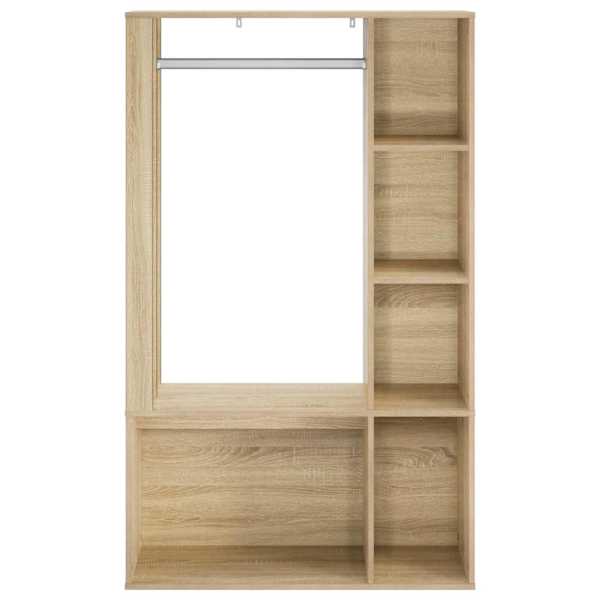 Esiku riidekapp Sonoma tamm 91 × 32 × 150,5 cm