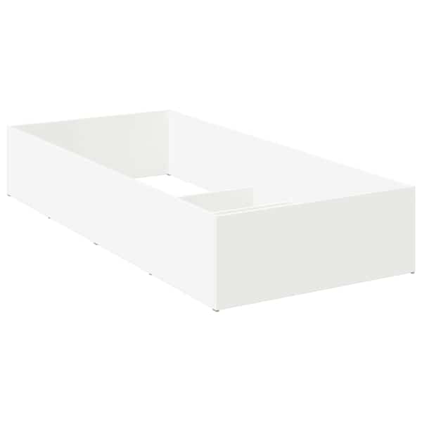 Voodiraam, valge, 70 × 200 cm