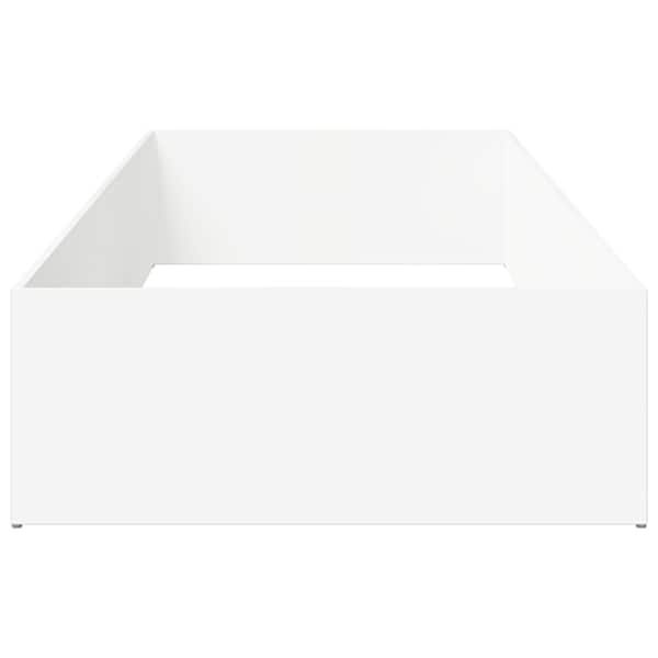 Voodiraam reguleeritava voodipõhja jaoks, valge, 100 × 190 cm — mudel 8021847
