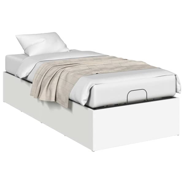 Voodiraam reguleeritava voodipõhja jaoks, valge, 100 × 190 cm — mudel 8021847