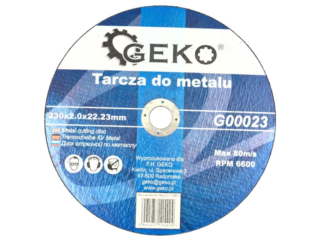 GEKO metallilõikekettad 230 × 2,0 × 22,23 mm, 25 tk G00023