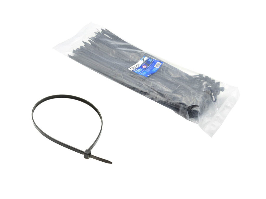 500 tk Mustad UV-filtriga nailonkaablisid 500 × 7,6 mm, 50 tk G17125