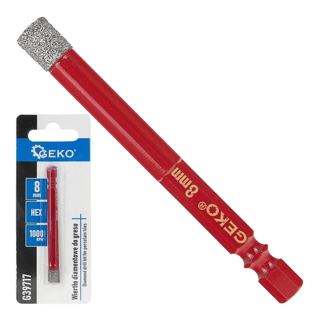Teemantpuur plaatidele 8 mm HEX – 5 tk komplekt