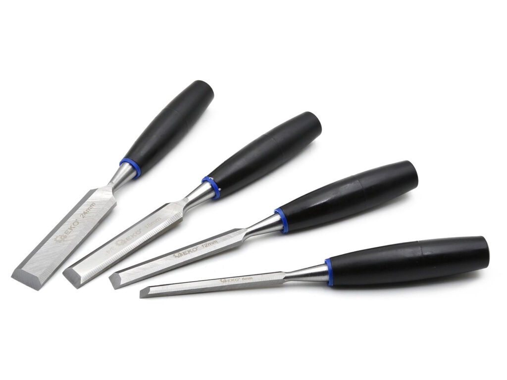 Puidupeitlite komplekt 4 tk 6-24mm