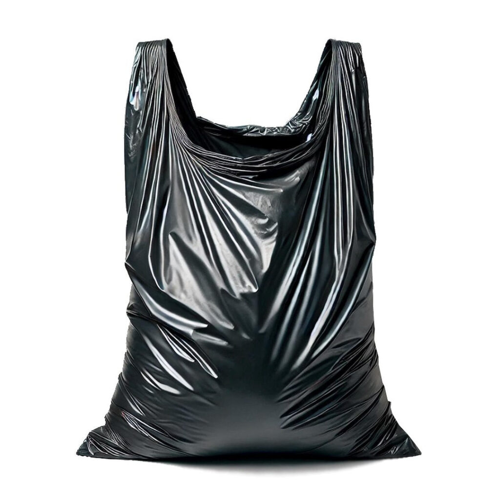 Tugevad sangadega prügikotid 160L (rull 10 tk) - mustad