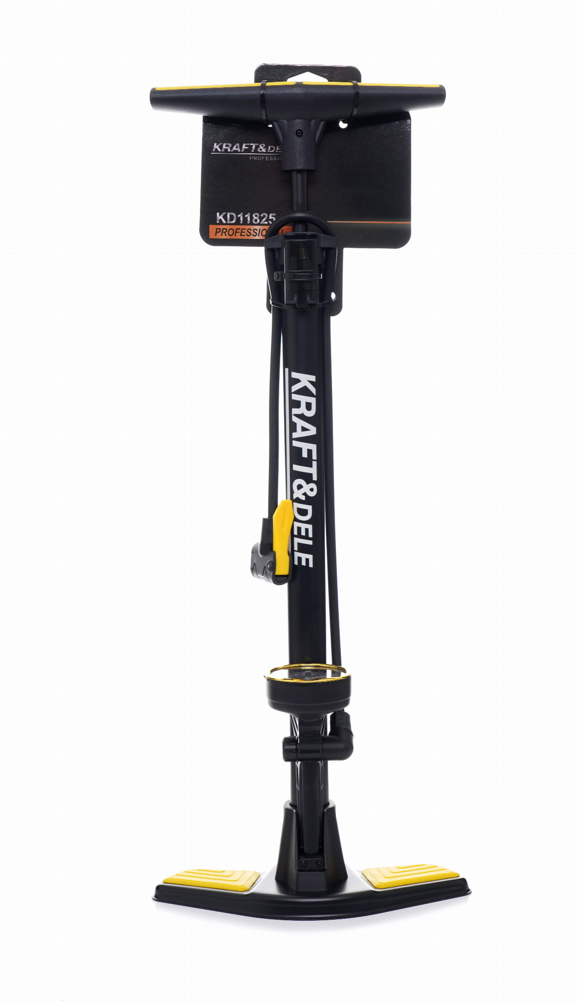 Kraft&Dele manomeetriga jalgratta püstpump KD11825