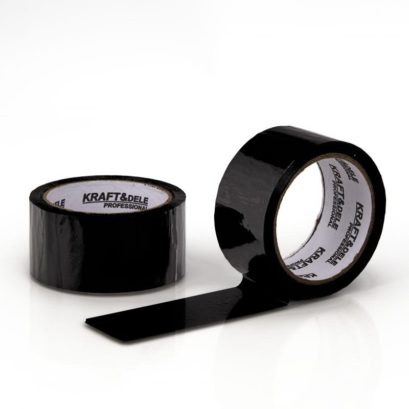 Must pakketeip 48 mm × 45 m KD11841