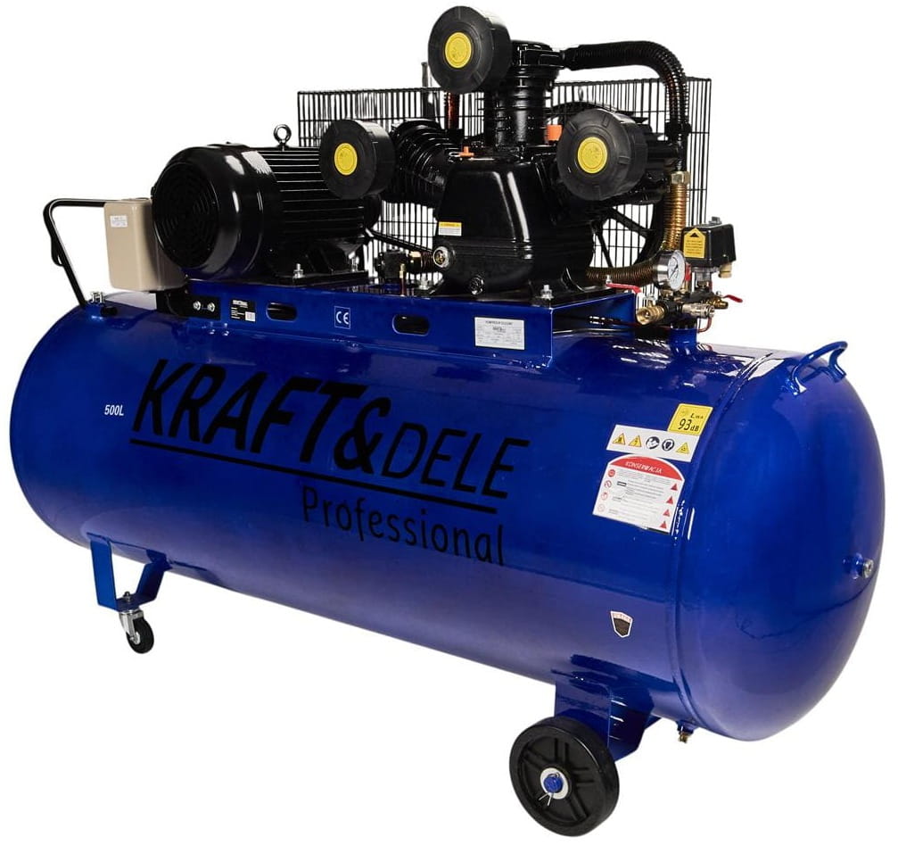 Õlikompressor 500 l, 3-kolviline, 400 V KD4062
