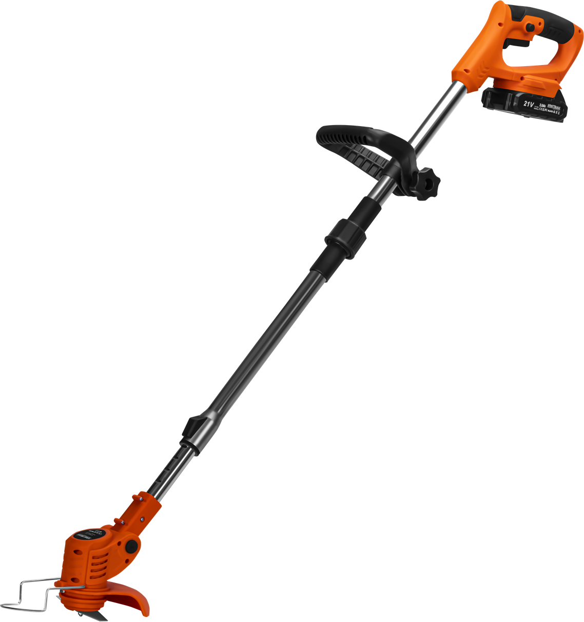 KRAFT&DELE juhtmeta murutrimmer 21 V 1000 W 11 000 p/min, 2 × 2,0 Ah akut KD5129